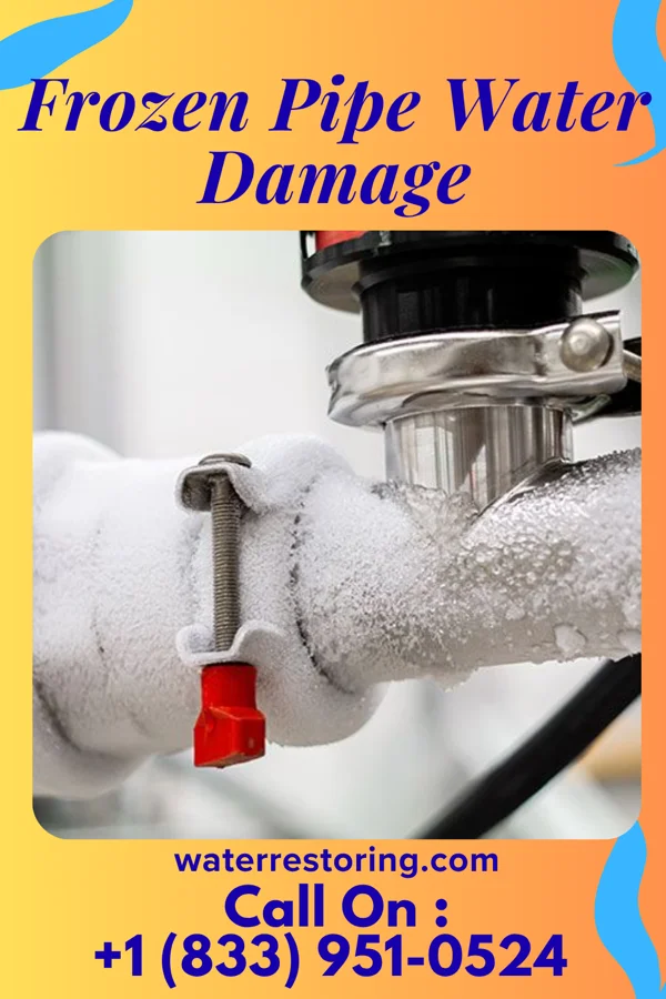 Frozen Pipe Water Damage in Empire, OH